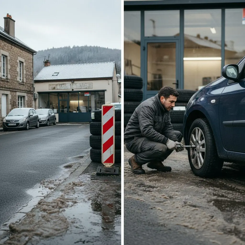 Pneus hiver et 4 saisons : freinage et motricité sur neige